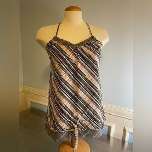 Vintage Vans halter neck cotton top